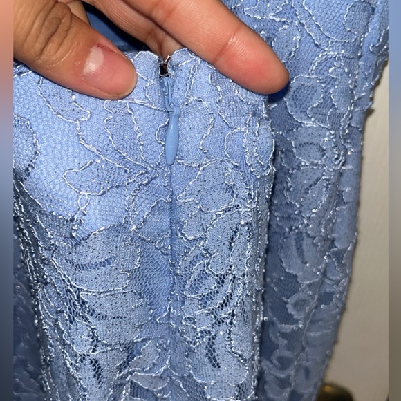 Morgan & Co. periwinkle formal/prom dress - Picture 8 of 9